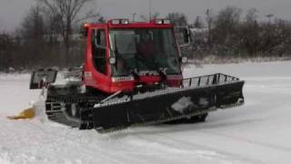 Trail Grooming Lake Hayward  Feb 3 2010 [upl. by Robbert]