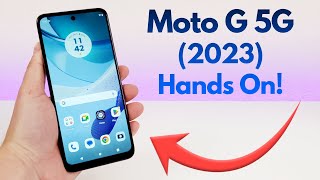 Motorola Moto G 5G 2023  Hands On amp First Impressions [upl. by Gundry423]