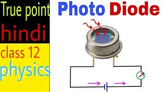 🔴 Photodiode in hindi  for class 12 [upl. by Zeba628]