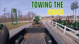 60 POWER STROKE HAULING TRACTOR TO DEERE [upl. by Estele342]