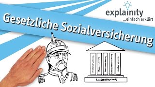 Gesetzliche Sozialversicherung einfach erklärt explainity® Erklärvideo [upl. by Yenduhc]