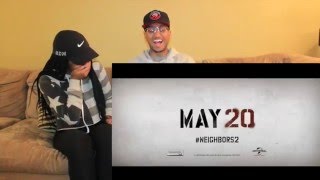 Couple Reacts  quotNeighbors 2 Sorority Risingquot Red Band Trailer Reaction [upl. by Aztinay154]