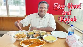 Breakfast With Special Thali amp Mutton Leg Roast in Star Kabab  Star Kabab Dhanmondi  Bahare Vojon [upl. by Ydnis]