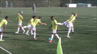 Andonline U15 RSC Anderlecht  KRC Genk Warming up [upl. by Silber]