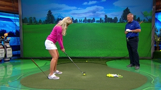 School of Golf Drop It Before You Pop It Weight Transfer Drill  Golf Channel [upl. by Nera836]