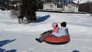 😎 SNOW FUN 2017  CRANS MONTANA  SWITZERLAND [upl. by Waine]