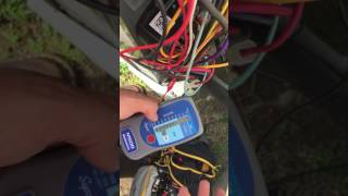 Checking compressor windings with a Supco M500 Megohmeter [upl. by Ainoet606]