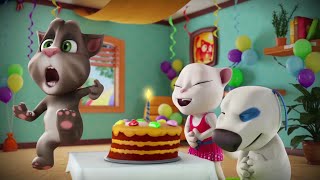 🎂 Super Birthday Cake 🎂 Talking Tom Shorts Cartoon Episode 44 [upl. by Foster]