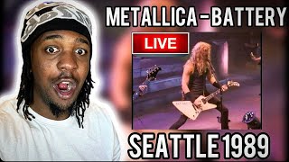 FIRST TIME REACTING to Metallica  Battery Live in Seattle 1989 [upl. by Ailak]