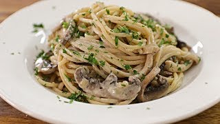 Creamy Mushroom Pasta Recipe [upl. by Ploch]