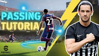 eFootball™ Ultimate Passing Tutorial ⚡️ [upl. by Auqinu]