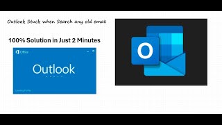 Outlook Stuck When Searching Emails How to Fix HangStuck Issues  Troubleshooting Guide [upl. by Nnyloj]