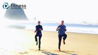 Cannon Beach HIIT Cardio Workout  Fast High Intensity Interval Training Cardio Routine [upl. by Socher543]