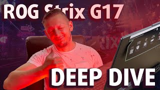 ASUS ROG Strix G17 G713 Review The Sweet Spot for HighEnd Gaming [upl. by Turk]