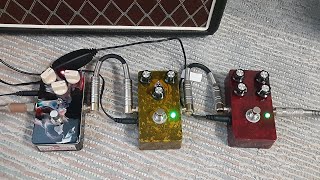 Landgraff Dainamic Overdrive＆DOD Clone＆Zendrive Clone by HamaQ／VOX AC10 ②後半 [upl. by Ahsirat]