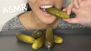 ASMR PICKLES  Extreme crunchy eating sounds no talking [upl. by Saum]