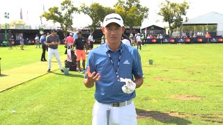 Collin Morikawa explains how to keep your hands and body in sync [upl. by Chemaram]