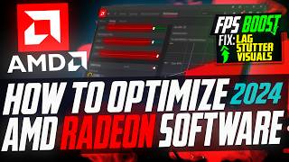 🔧BEST AMD Radeon Settings For GAMING amp Performance  AMD Ultimate GUIDE 2024 NEW ✅ [upl. by Gnouv]