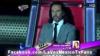 Carolina Ross rolling in the deep Duelo de coaches 8 Diciembre 2013 La Voz Mexico 3 [upl. by Chapland698]