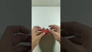 ¿COMO HACER UN CALCETÍN NAVIDEÑO DE ORIGAMI shorts [upl. by Aihpledalihp863]