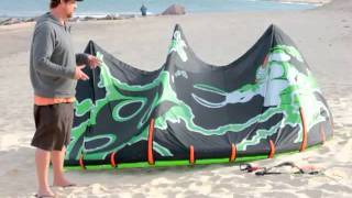 2012 Wainman Hawaii Rabbit Gang 20 Kiteboarding Kite Review [upl. by Pillow]