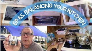 EP 65 Balancing Your Kitchen  Make a Gimbaled Boat Stove for Induction Cooktop [upl. by Leviralc339]