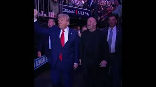 DONALD TRUMP IS IN THE BUILDING 📣 ufc309 [upl. by Eckart]