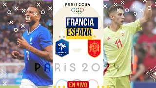 Francia vs España  Final EN VIVO Olimpiadas Paris 2024 Futbol Masculino [upl. by Sinegra]