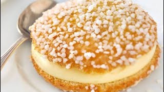 La Recette de la Vraie Tarte Tropézienne 🍰 [upl. by Milissent800]