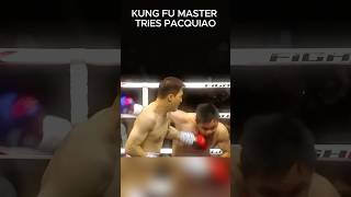 KUNG FU MASTER TRIES MANNY PACQUIAO [upl. by Ellered]