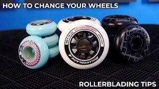 How and When to Change your Inline Skate Wheels  Rollerblading Tips [upl. by Qulllon967]