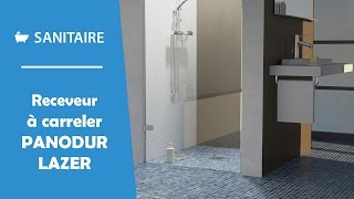 Receveur de douche prêt à carreler Panodur Lazer [upl. by Ez]