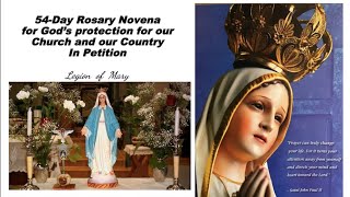 54Day Rosary Novena  Day 9 December 13 2023 [upl. by Larue430]