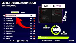 DOMINATING FORTNITE TOURNAMENTS WITH DMA neotericwtf [upl. by Notslah786]