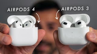 AirPods 4 vs AirPods 3  So Much Better [upl. by Adnerak397]