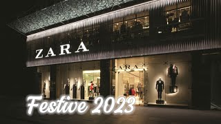 ZARA NEW COLLECTION WINTER 2023  ZARA MENS TOUR NOVEMBER 2023 HAUL [upl. by Efinnej]