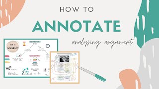 How to Annotate a Text for Argument and Language Analysis [upl. by Luedtke]