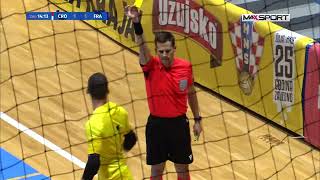 HRVATSKA vs FRANCUSKA 12 kvalifikacije za SP u futsalu [upl. by Eresed]