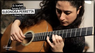 Eleonora Perretta plays Sonata K 213 by Domenico Scarlatti on a 1924 R J Weissgerber [upl. by Ahsac636]