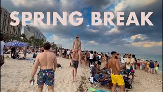 SPRING BREAK LIVE Miami Beach 2024 March 16 [upl. by Zarihs399]