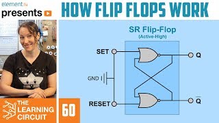 How Flip Flops Work  The Learning Circuit [upl. by Anaira191]