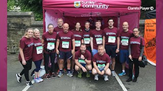 COMMUNITY  Clarets Help Launch 2016 Burnley 10k [upl. by Prentice166]