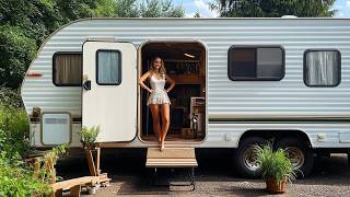 From Start to Finish  Renovating a 1993 Wheel Camper TIMELAPSE [upl. by Jone]