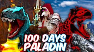 I Spent 100 Days as a Paladin in ARK Gaia Heres What Happened [upl. by Hulbard474]