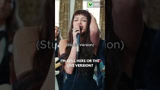 Olivia Rodrigo Obsessed Studio Version Vs Live Performance oliviarodrigo obsessed shorts live [upl. by Polito]