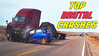 MOST BRUTAL CAR CRASHES OF THE YEAR [upl. by Yztim521]