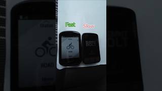 Garmin edge 530 vs Wahoo bolt v2 start comparison [upl. by Acirretal]