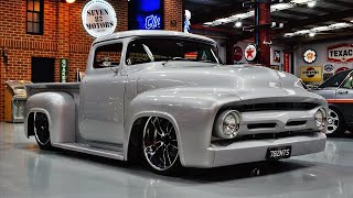 1956 FORD F100 PICK UP CUSTOM [upl. by Ymassej]