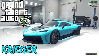 GTA 5 Online Benefactor Krieger Mercedes AMG GT One Fully Customised [upl. by Noivert14]