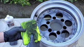 Polishing Aluminum Wheels 4 Products Tested 1 Winner🏆 [upl. by Denis666]